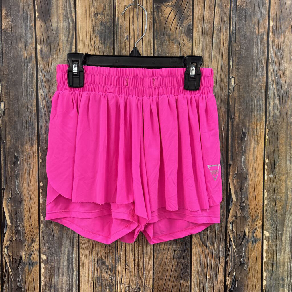 Buttery Soft Hot Pink Shorts, Womens S