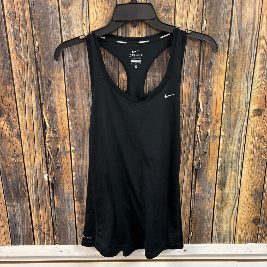 Nike Dri-Fit Black Tank, Womens M