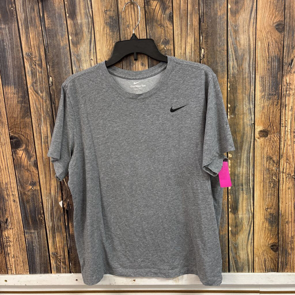 Nike Grey Dri-Fit Top, Mens L
