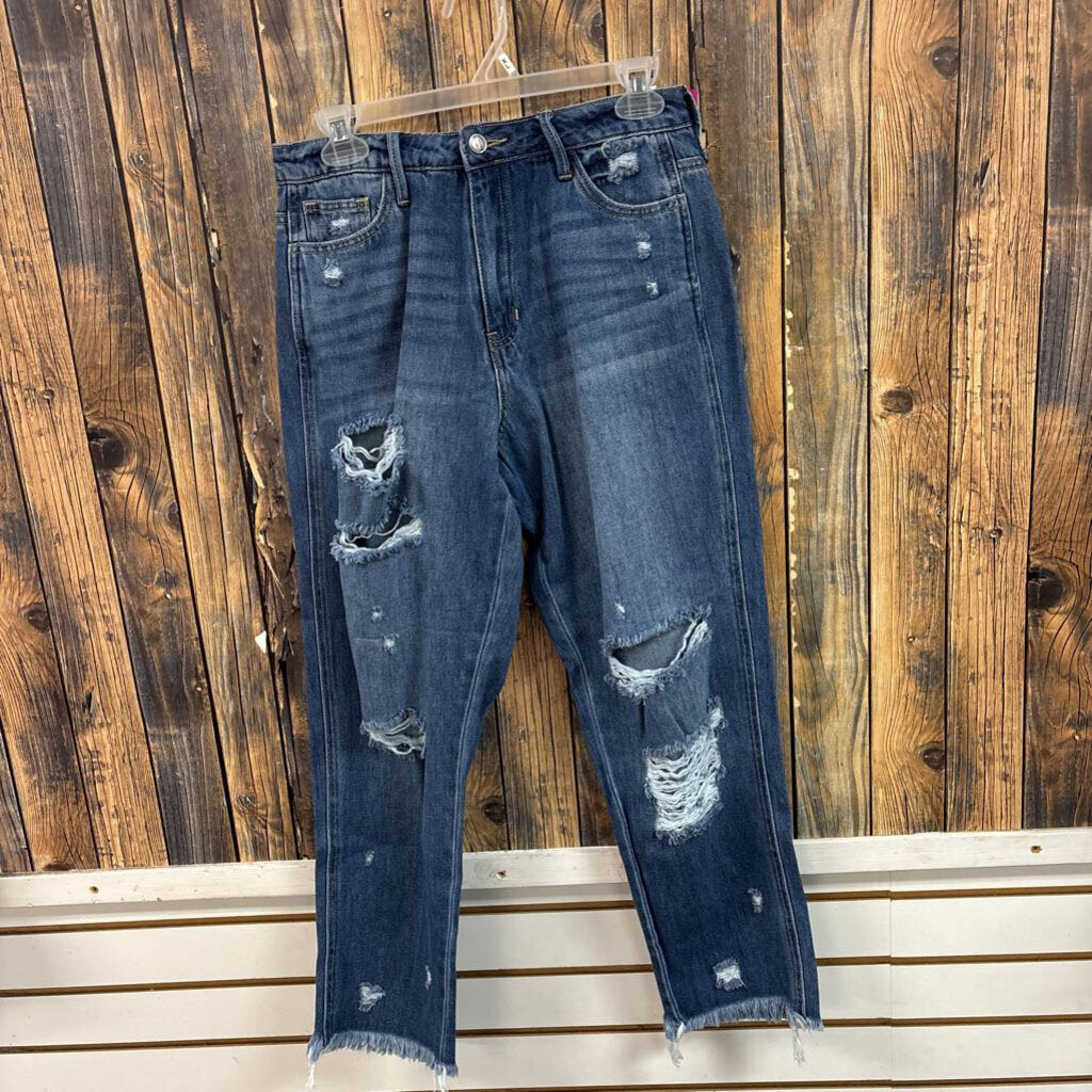 Jelly Jeans Distressed Jeans, Women's 5