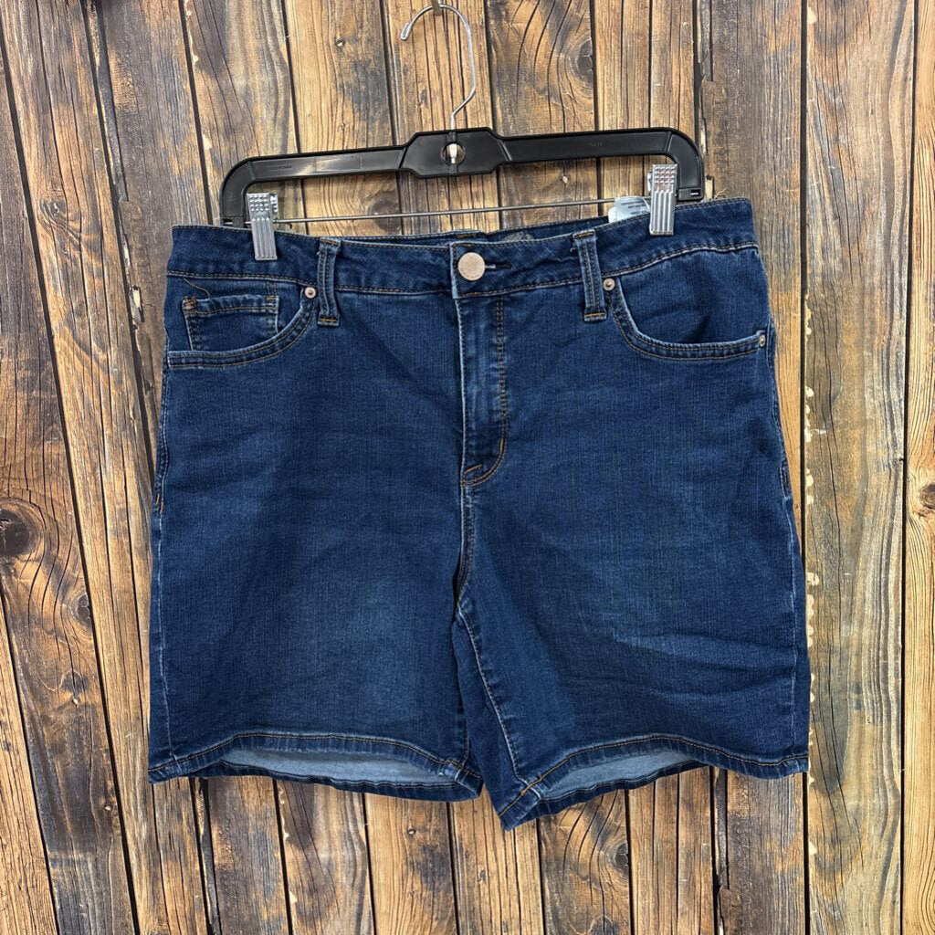 Seven Brand Dark Wash Shorts, Womens 14