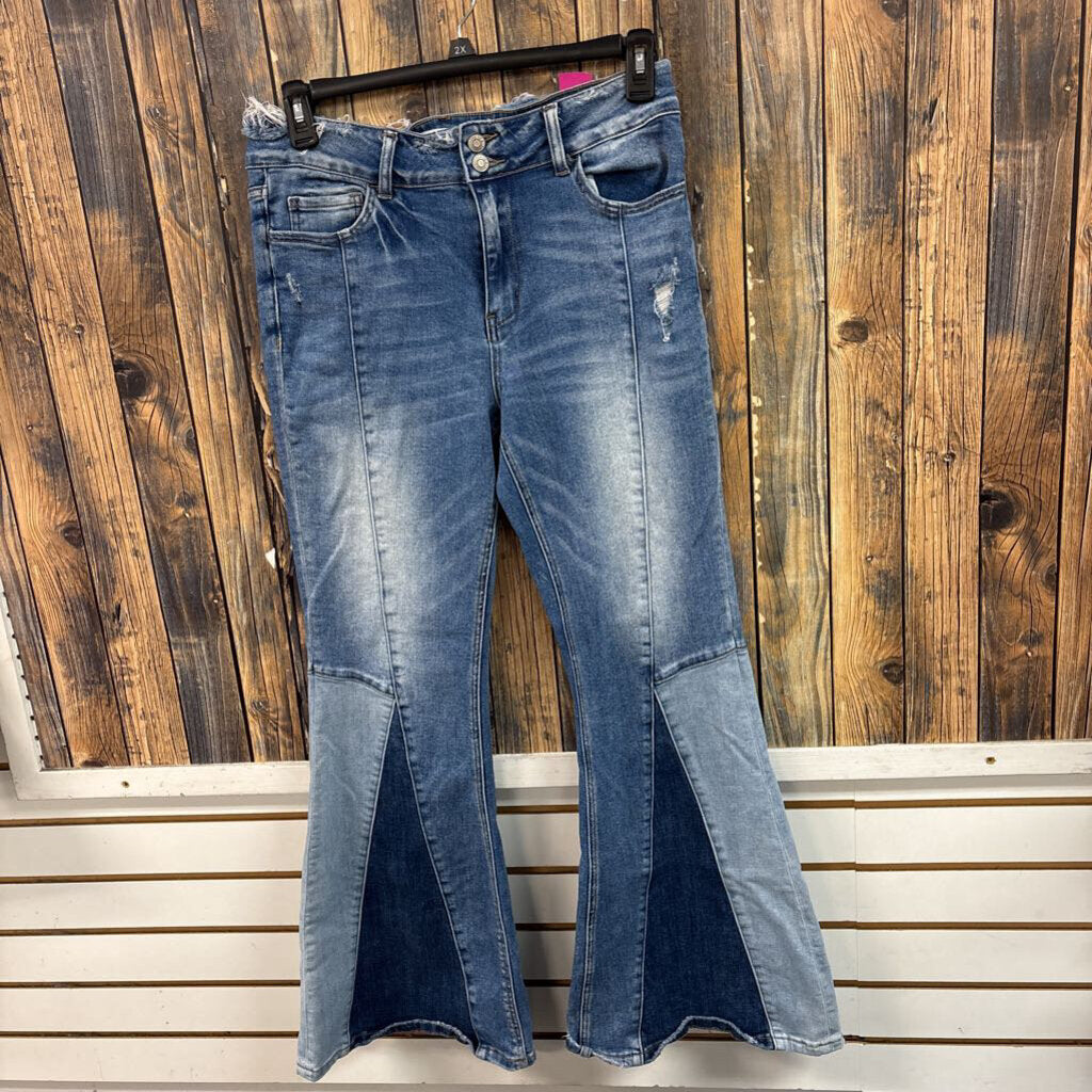 Bridge By Gly Distressed Jeans, Womens 30