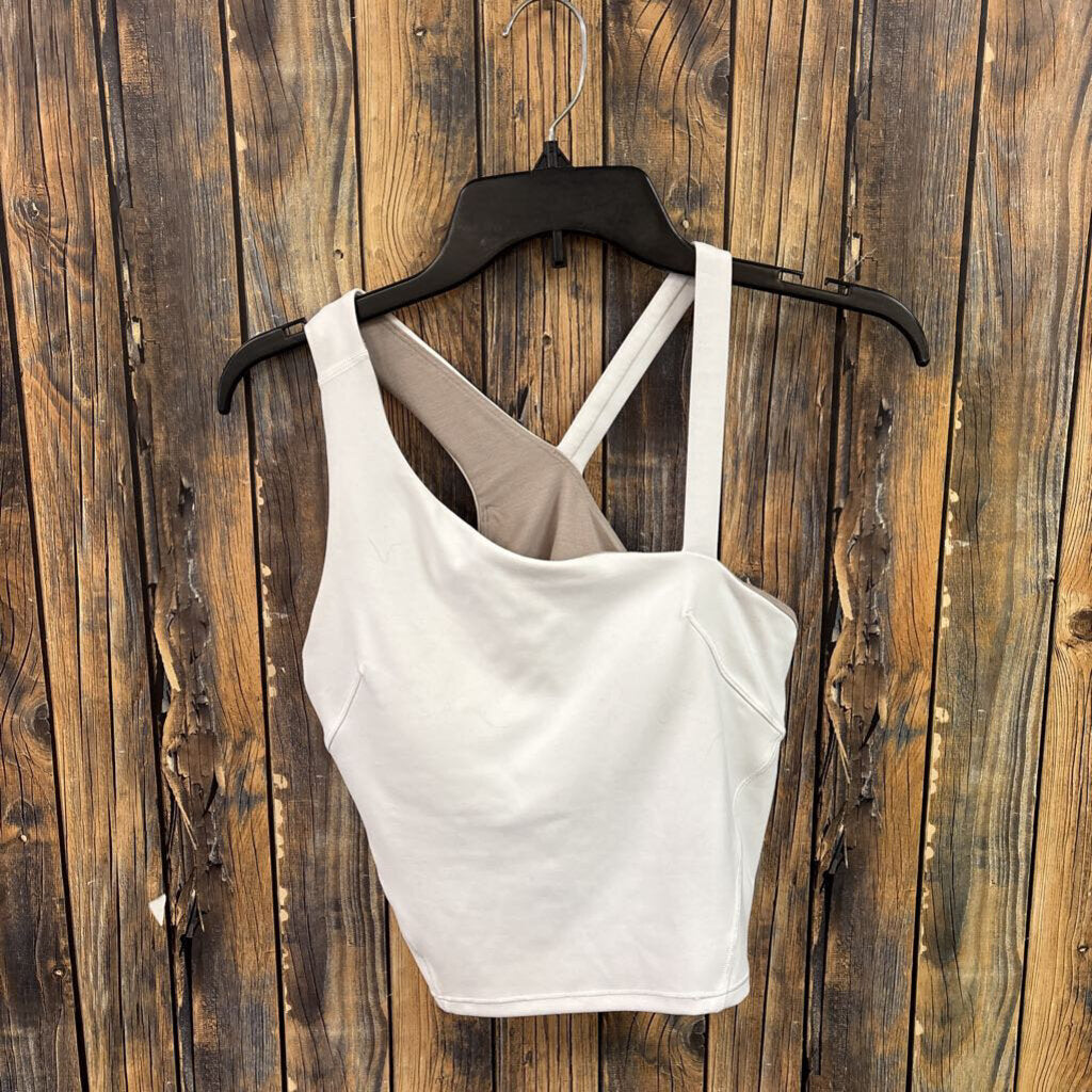 Lululemon White Tank, Womens M