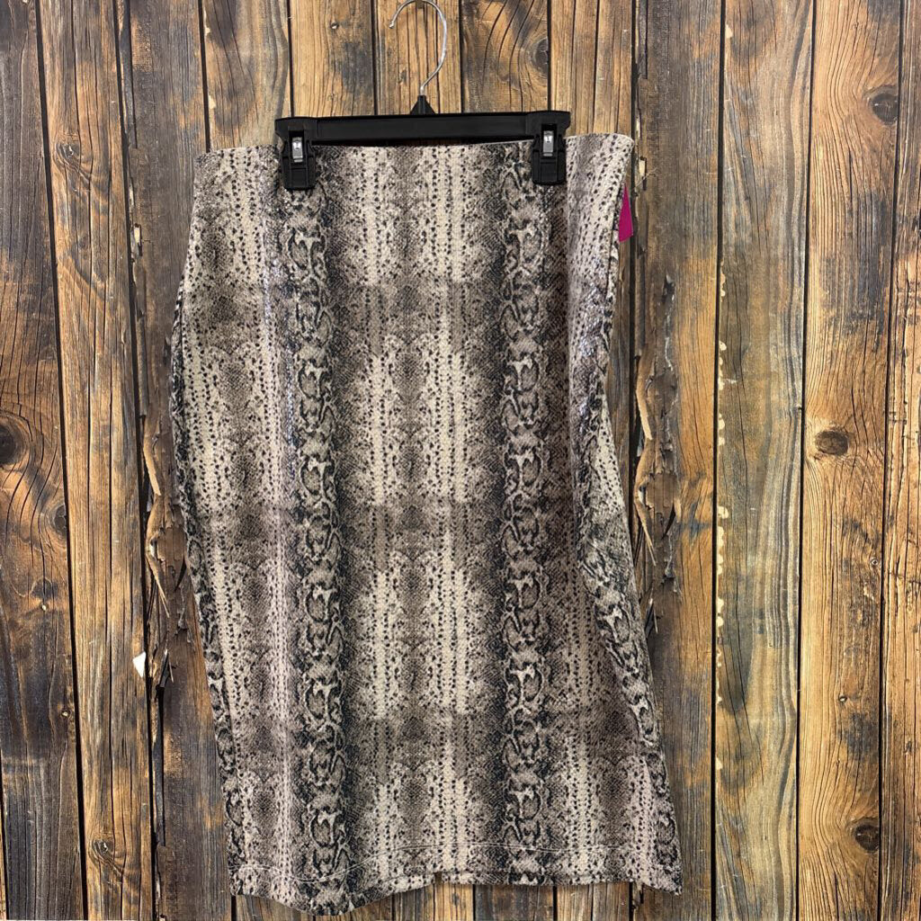 Express Animal Print Skirt, Womens M
