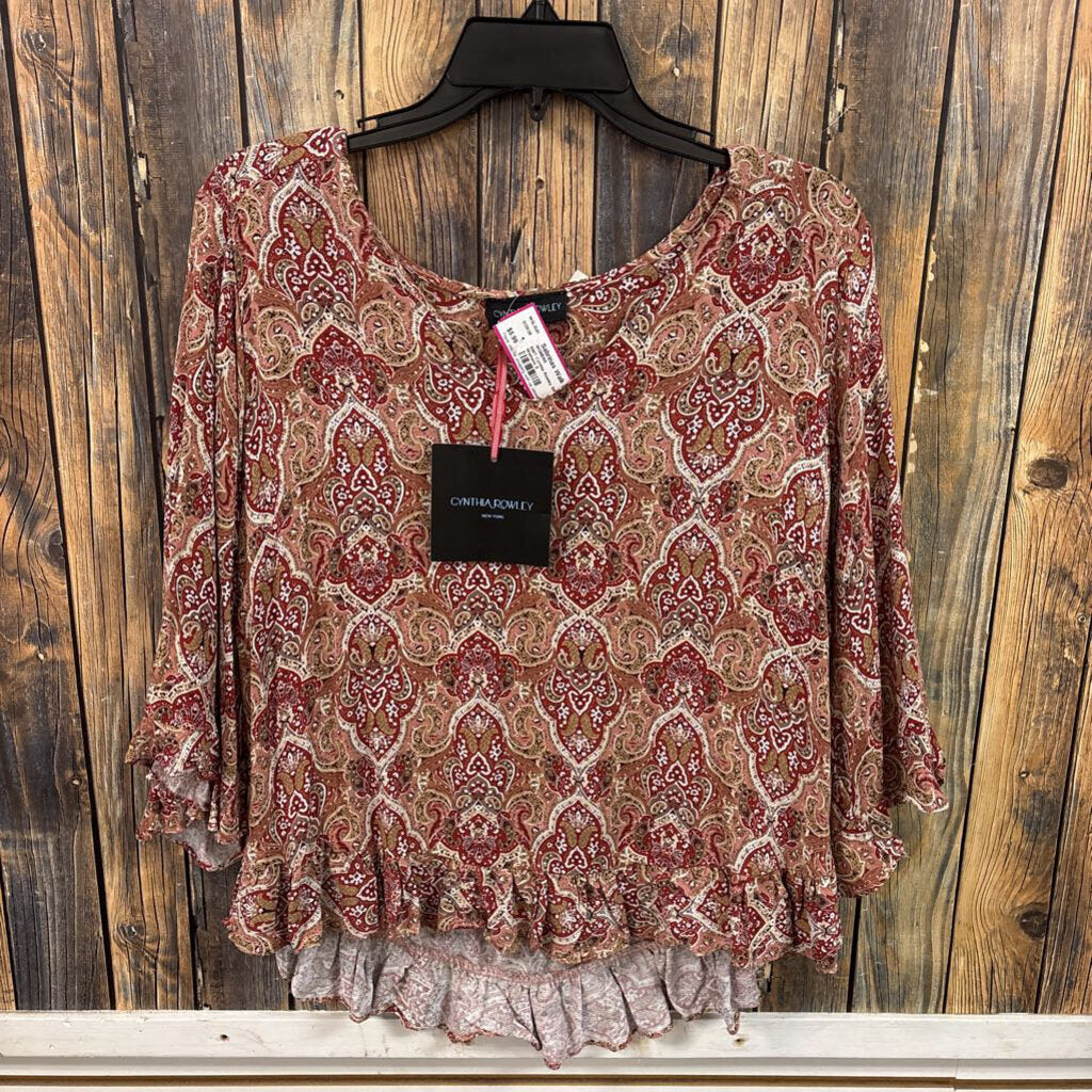 NWT Cynthia Rowley Shirt, Womens S