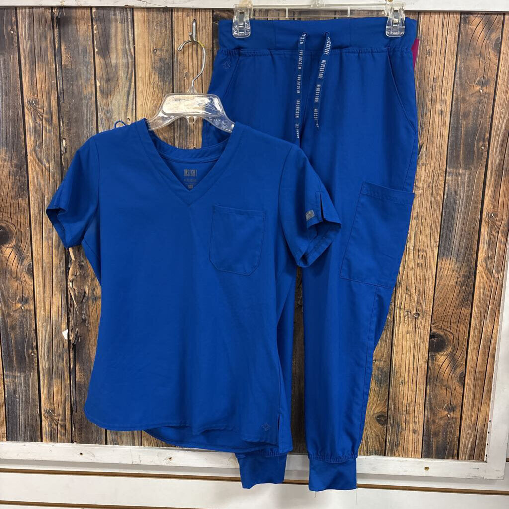 MedCouture Blue Scrub Set, Women's XS
