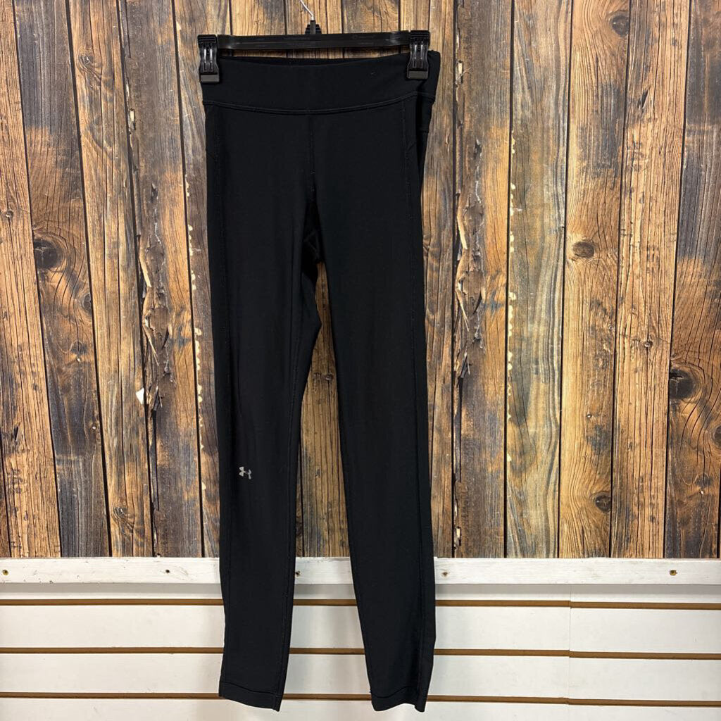 Under Armour Black Leggings, Womens S (2)