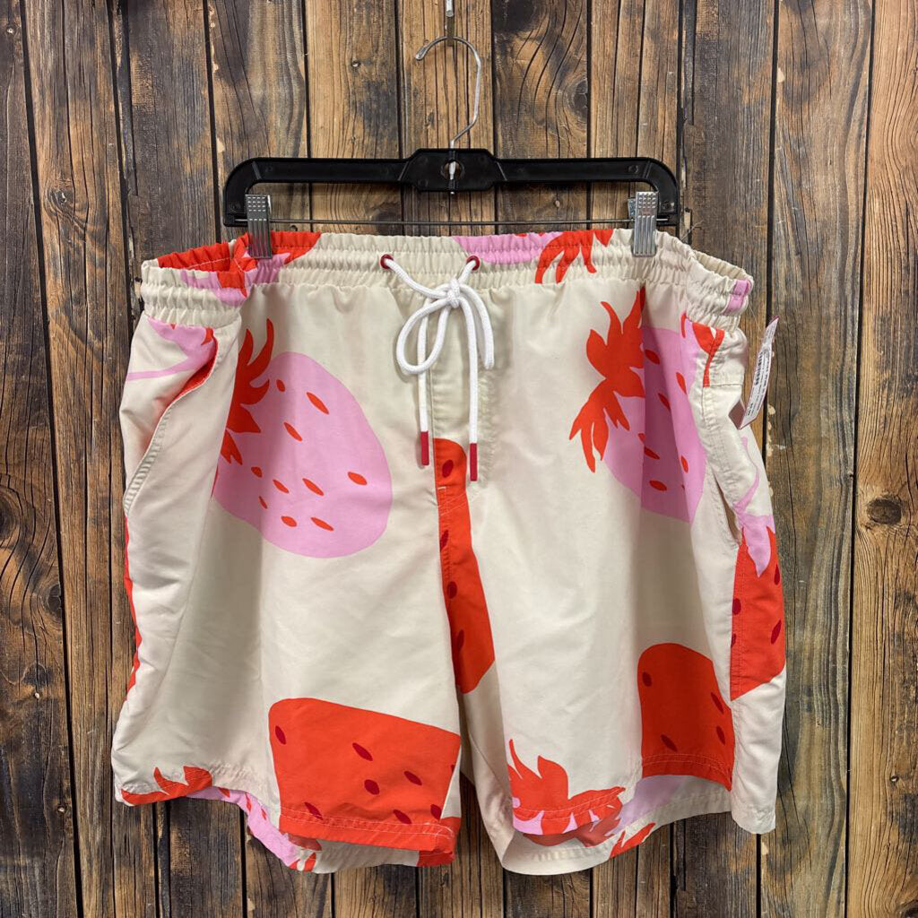 Strawberry Trunks, Men's XXL