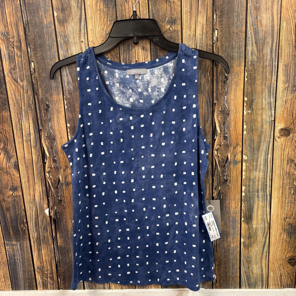 Habitat Blue Tank, NWT Women's S