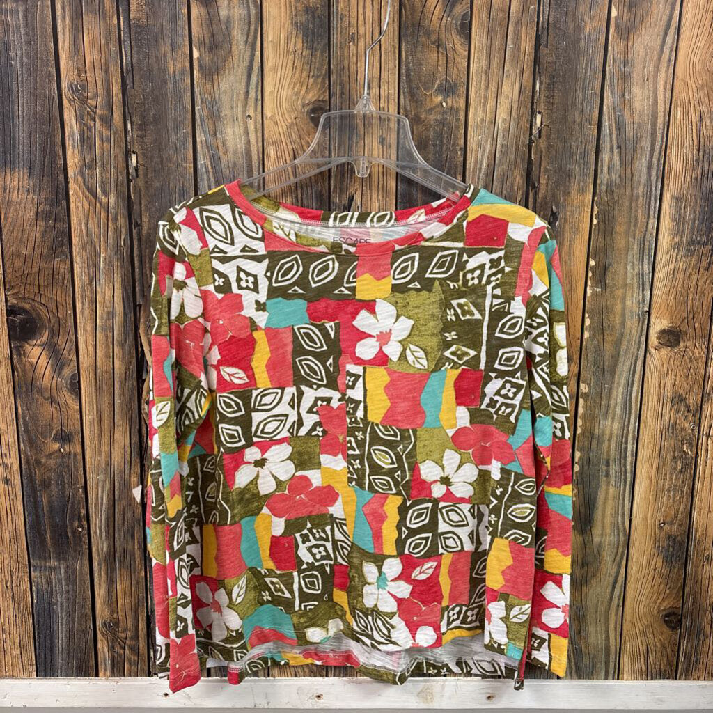 Escape Floral Top, NWT Women's S