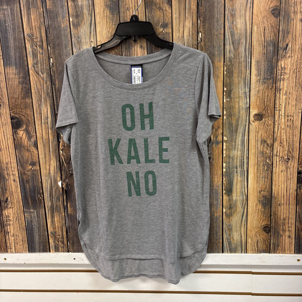 Oh Kale No Tee, Women's XL