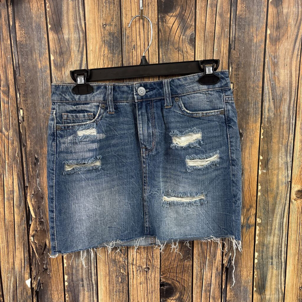 Aeropostale Denim Skirt, Women's 0