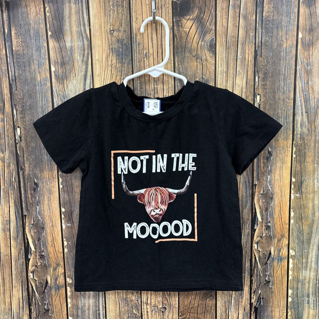 Not in the Mooooood Tee, Kid's 4-5y