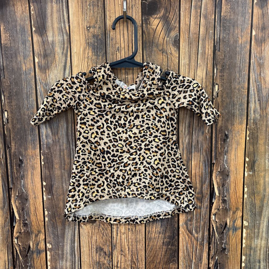 Bailey's Blossoms Animal Print Dress, Girl's 0-3m