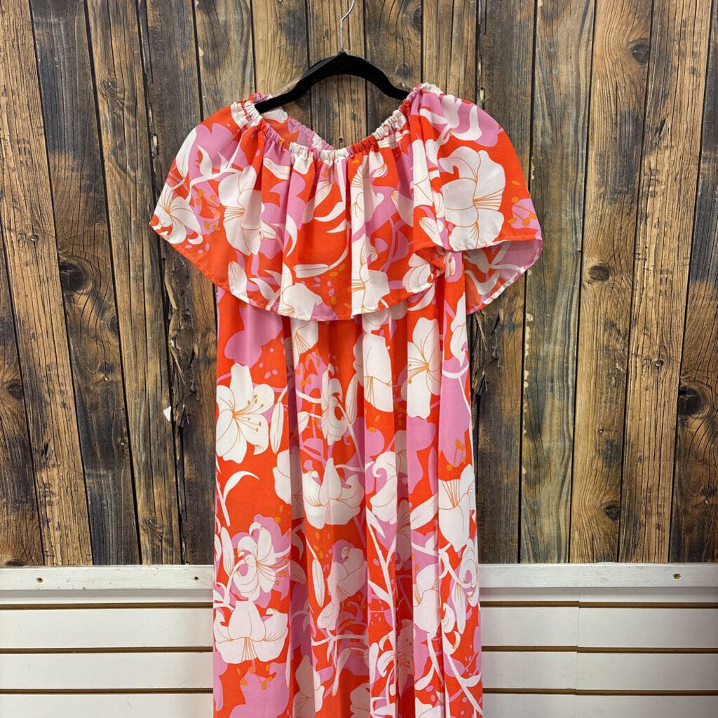 Entro Floral Dress, NWT Women's S