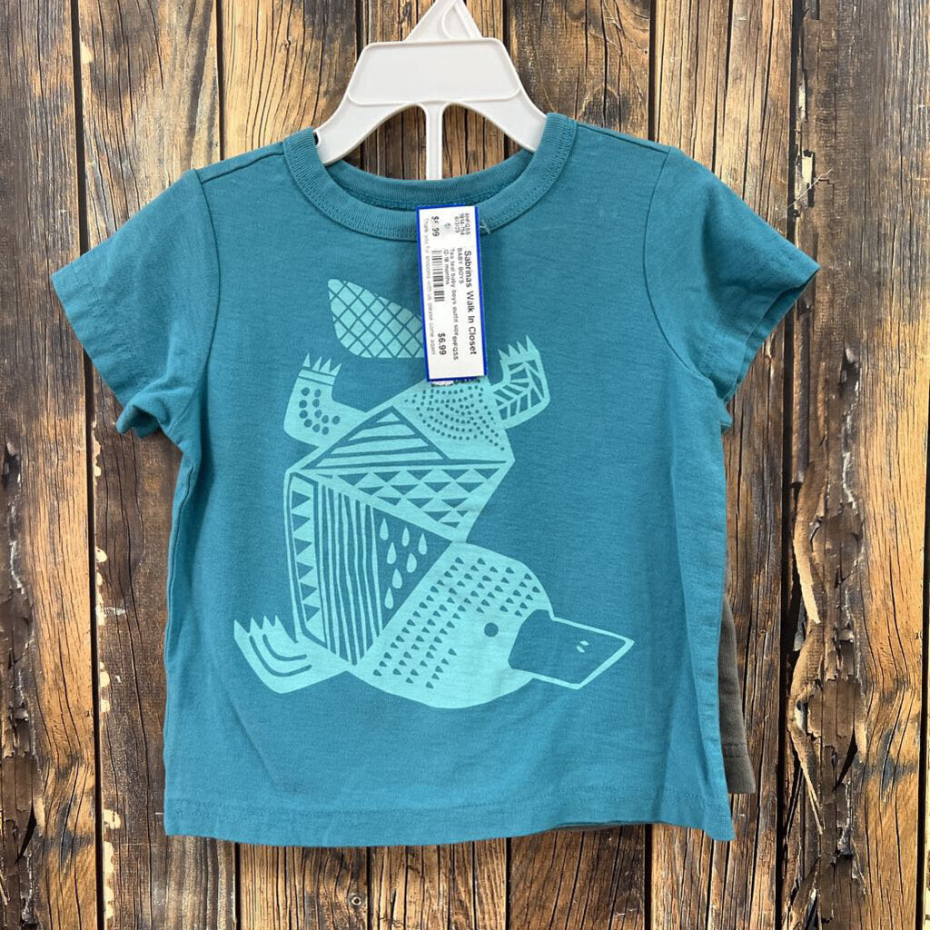 Tea teal baby boys outfit size 12-18 months