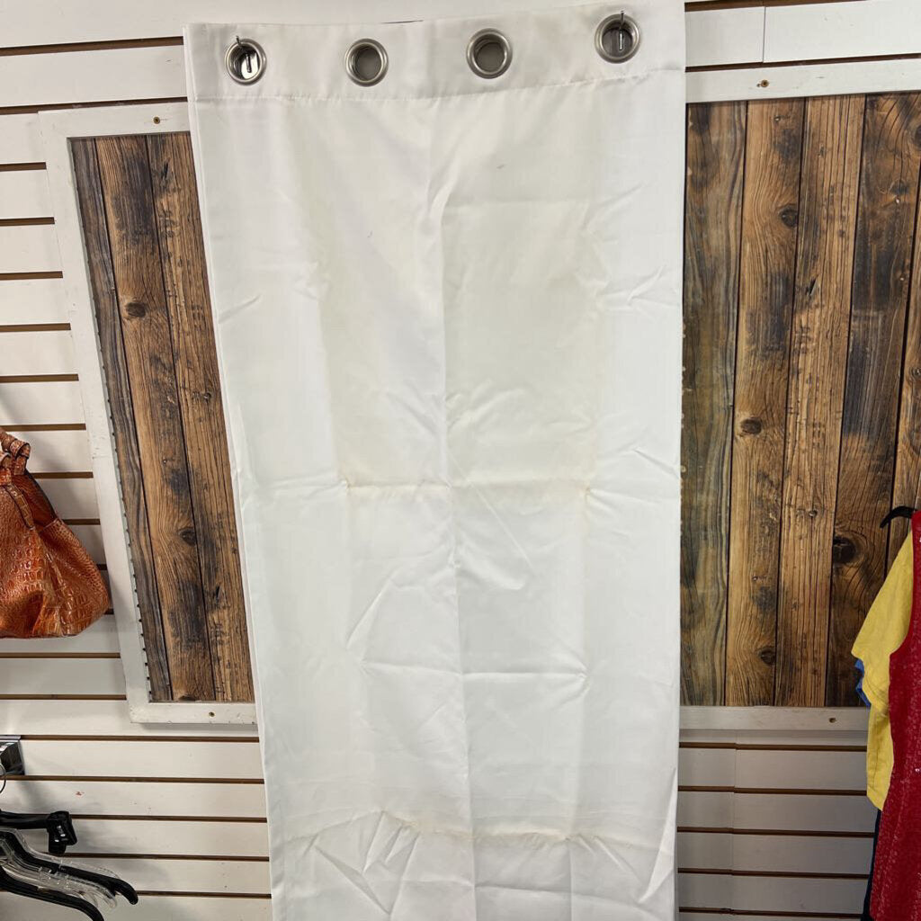White Curtain Panels 54x106in
