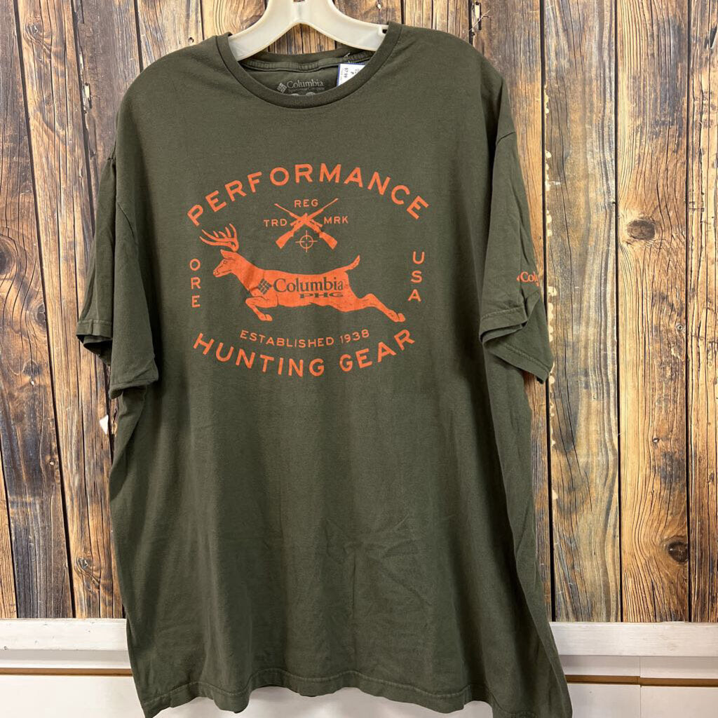 Columbia Hunting Tee, Mens XXL
