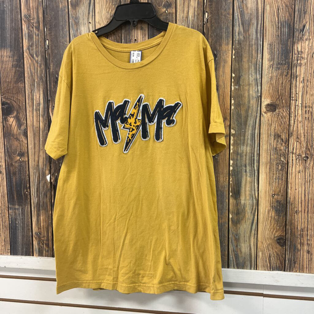Yellow Mama Tee, Womens L