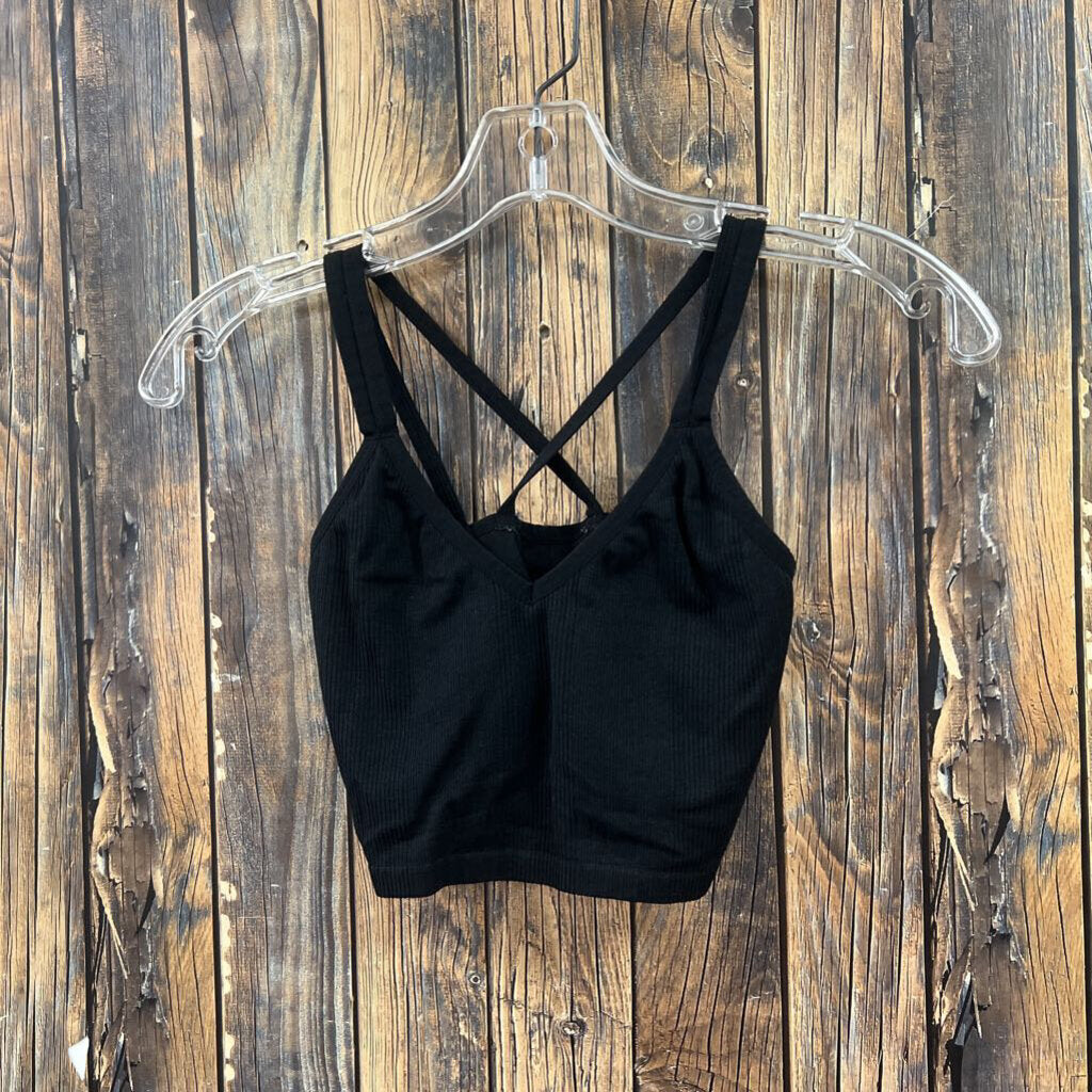 Aerie Black Tank, Small