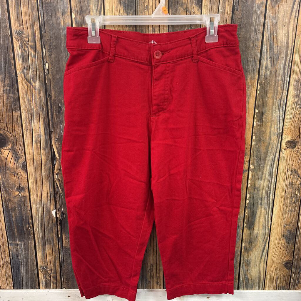 St Johns Bay Red Pants, Womens 10