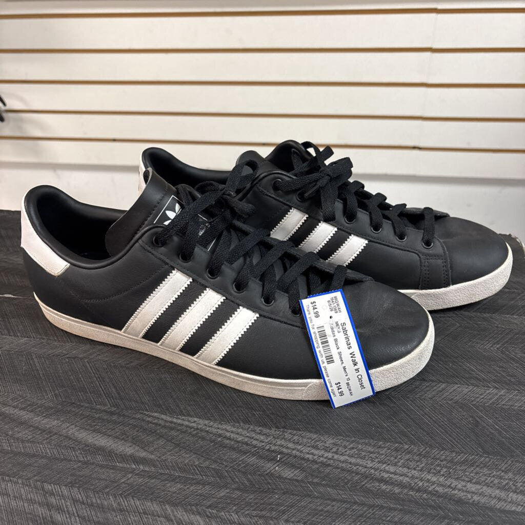 Adidas Black Shoes, Men's 13