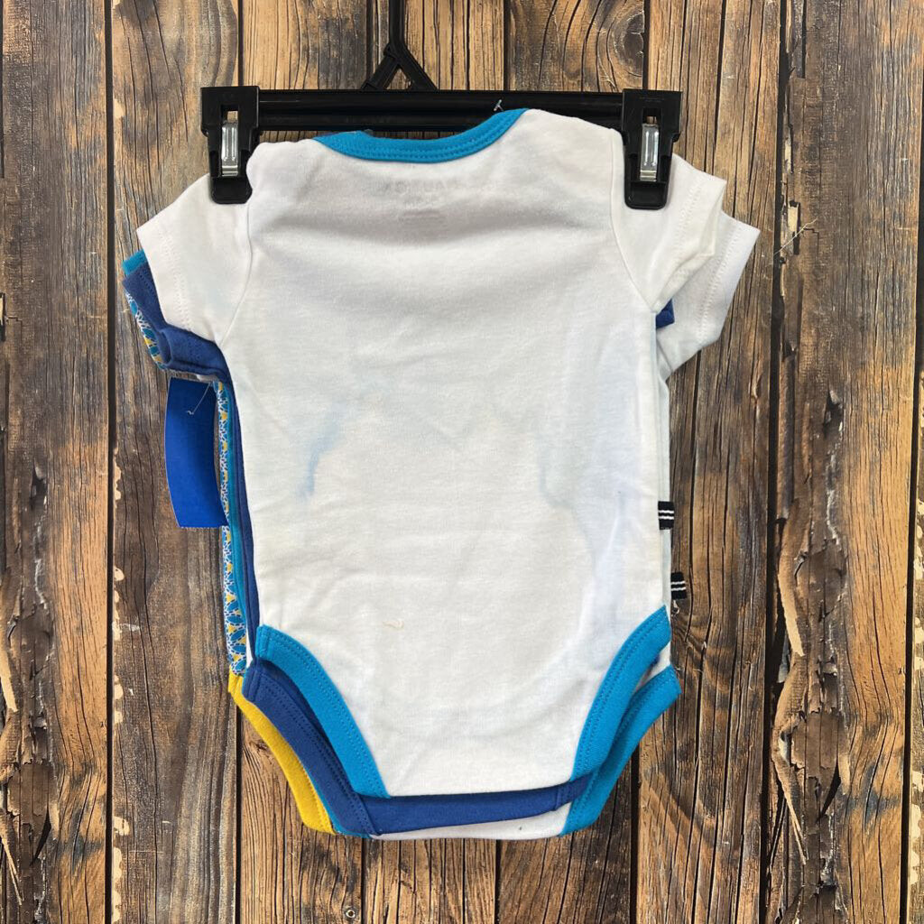 Nautica Onesies 4pc, Baby Boy 3-6m