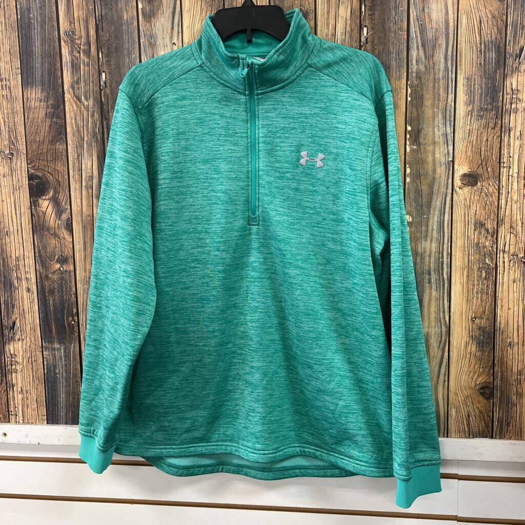 Under Armour Green Pullover, Mens L
