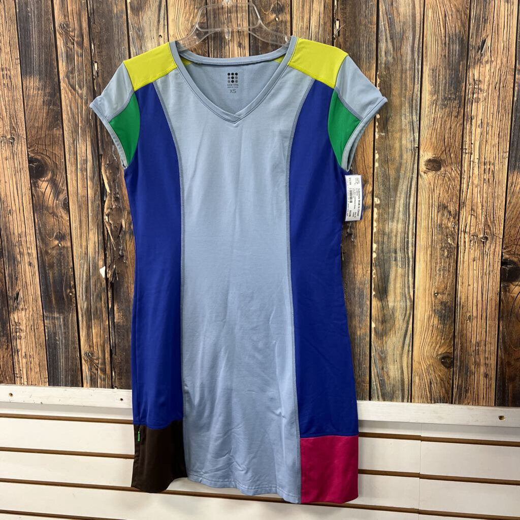 Title Nine Colorblock Dress, Womens XS