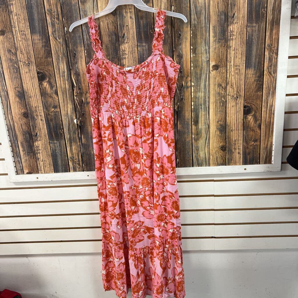 Pink Lily Dress, Women's 3XL