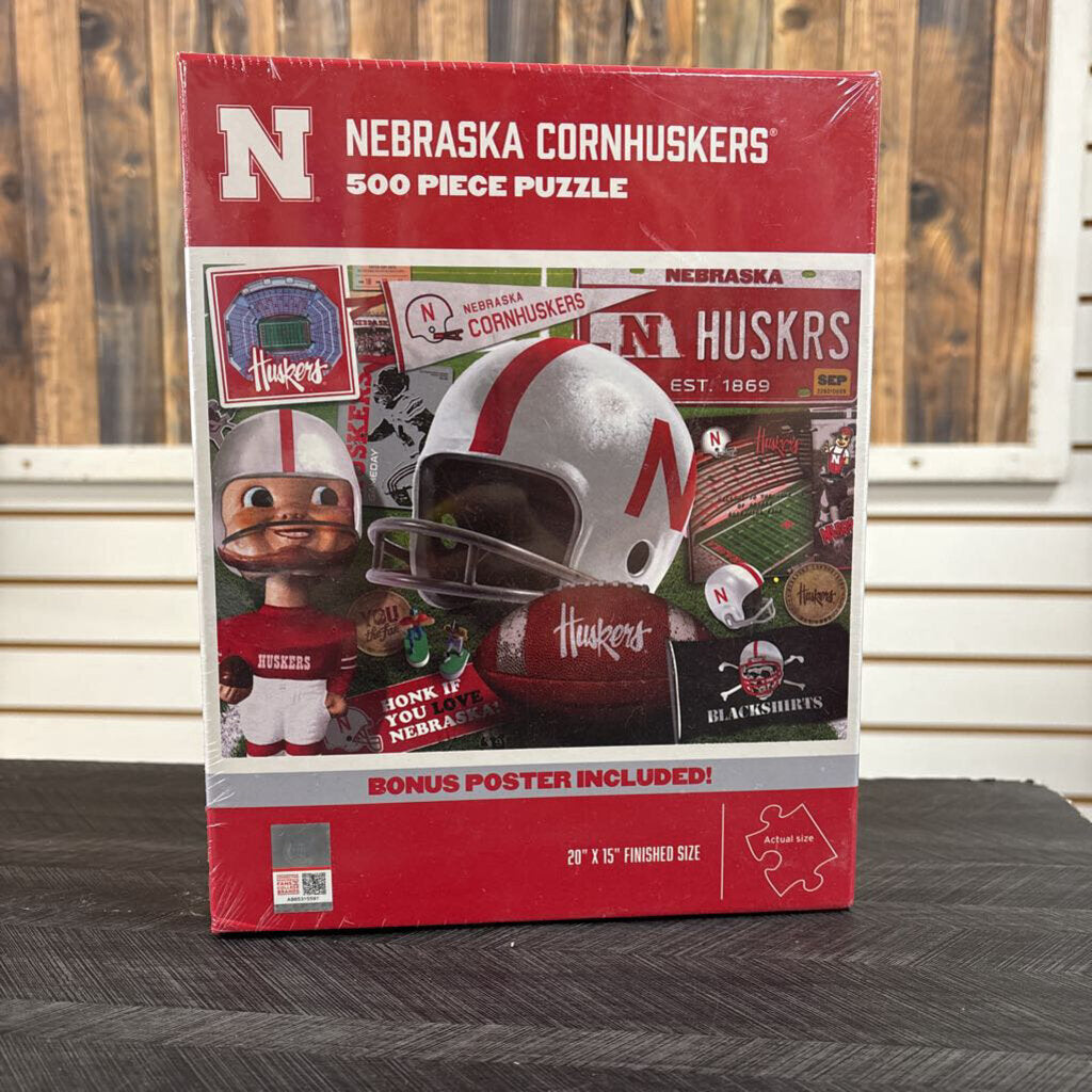 Nebraska Cornhuskers 500pc Puzzle (2)