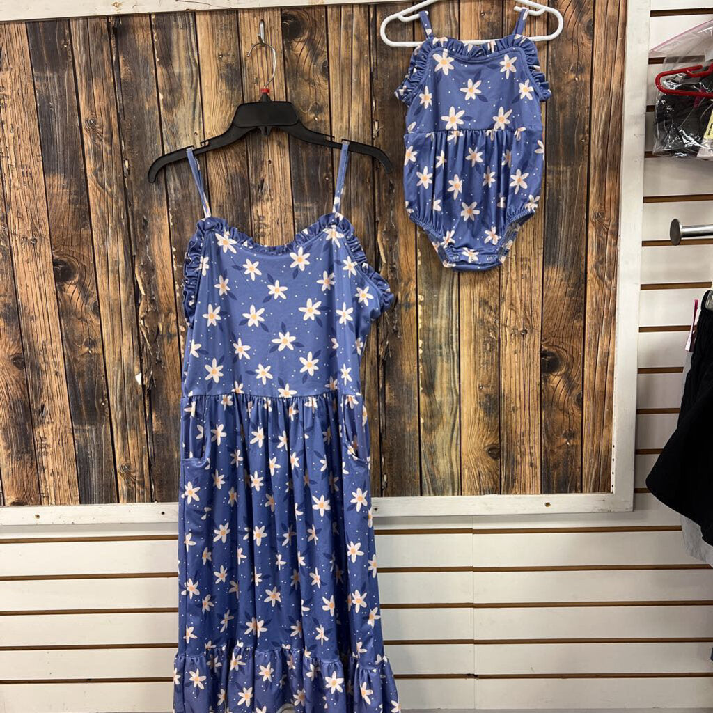 Mommy & Me Set, Womens L / Girls 12-18M