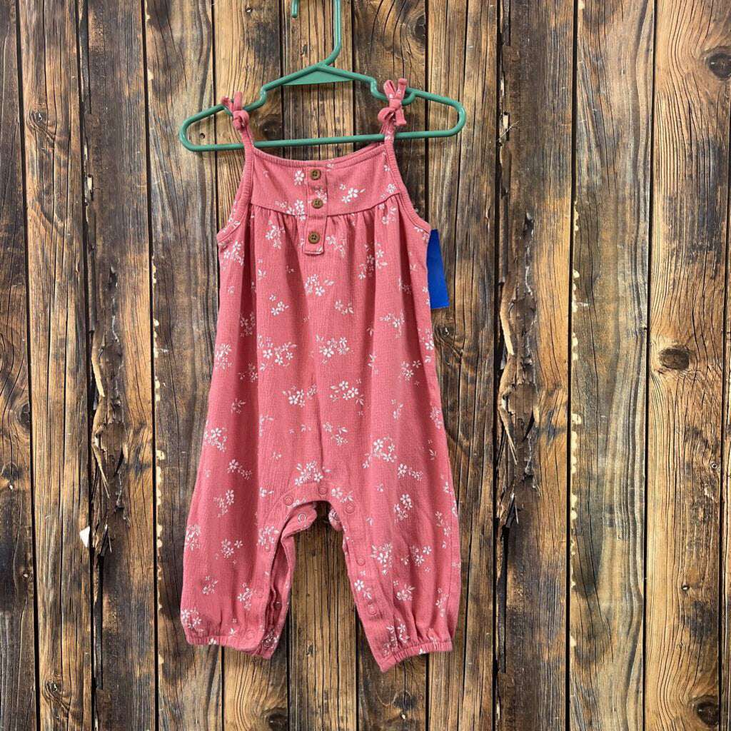 Pink Floral Jumper, Girls 9M