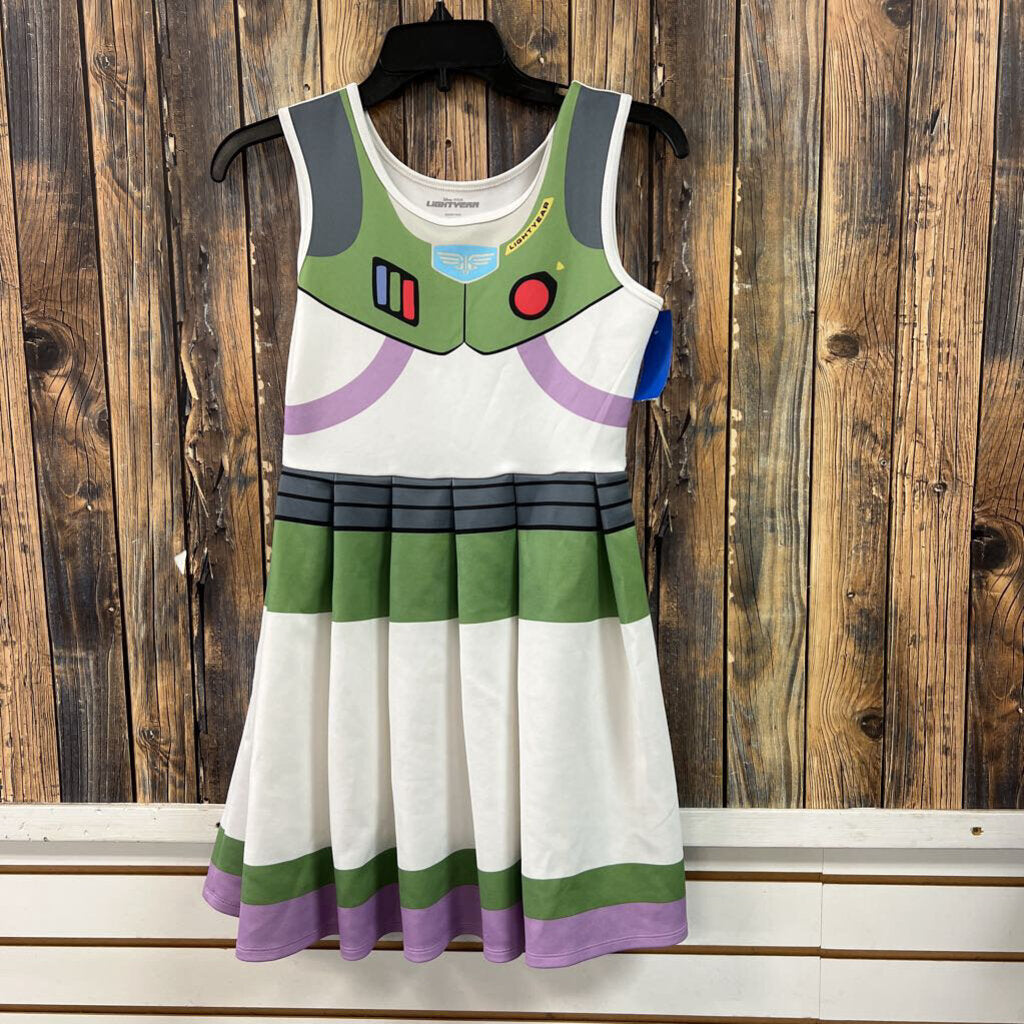 Buzz Lightyear Dress, Girl's L 10/12