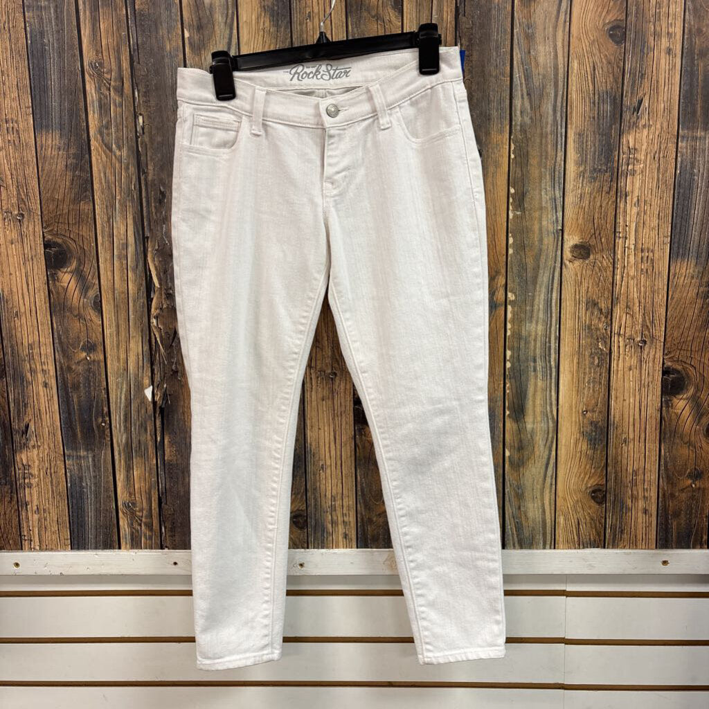 Old Navy White Capris, Women's 6
