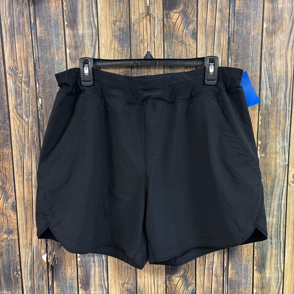 Land's End Black Shorts, Women's 16