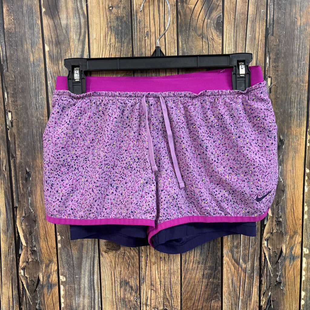 Nike Purple Speckle Shorts, Women's s