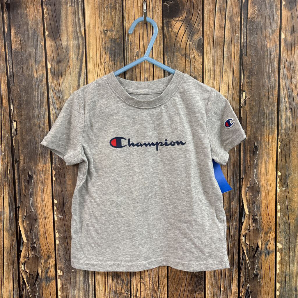 Champion Gray Tee, Boy's 3T