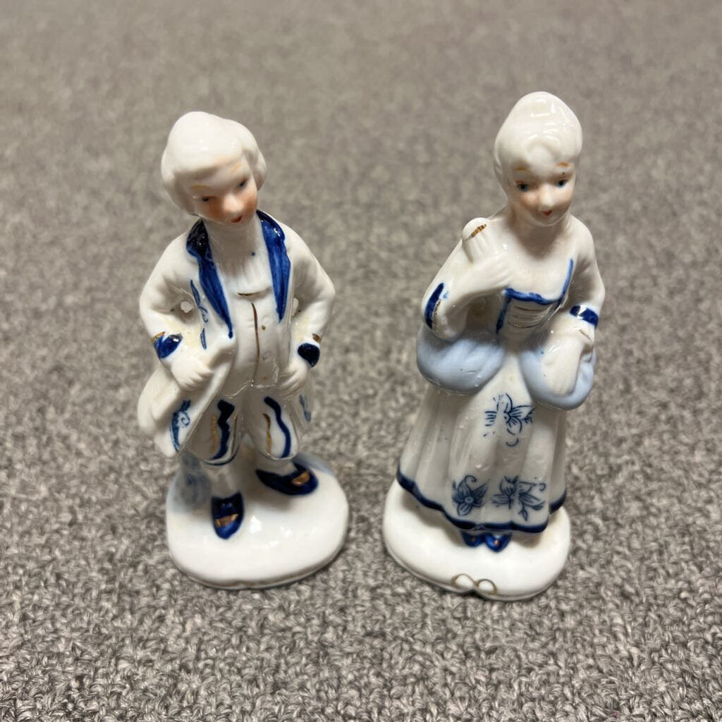 2pc Victorian Couple Decor 5x2; No Ship