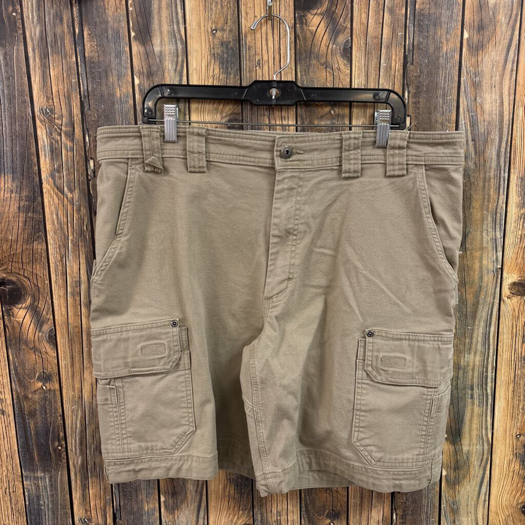 Duluth Trading Tan Shorts, Men's 40