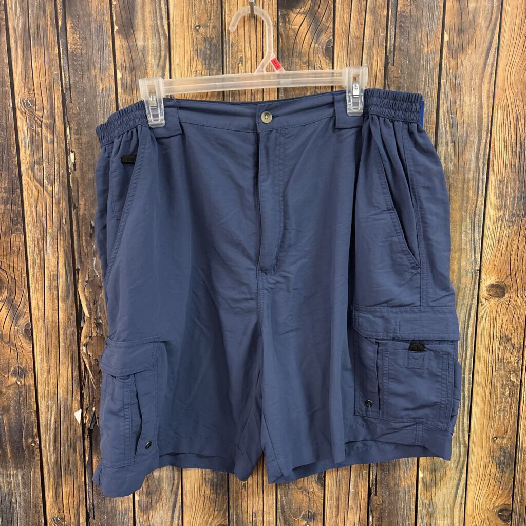 World Wide Sportsman Blue Shorts, Men's 40