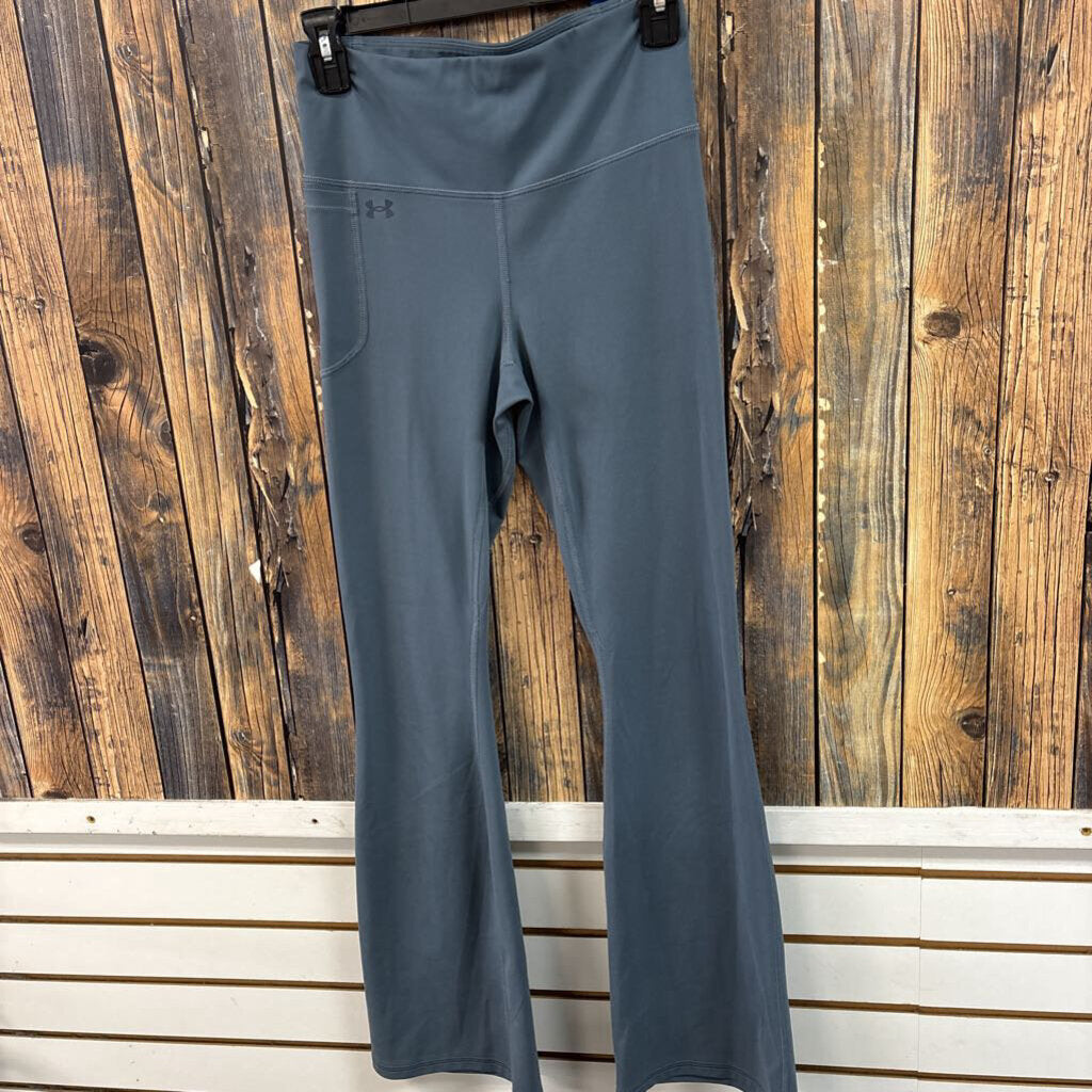 Under Armour Gray Flared Leggings, Women's M