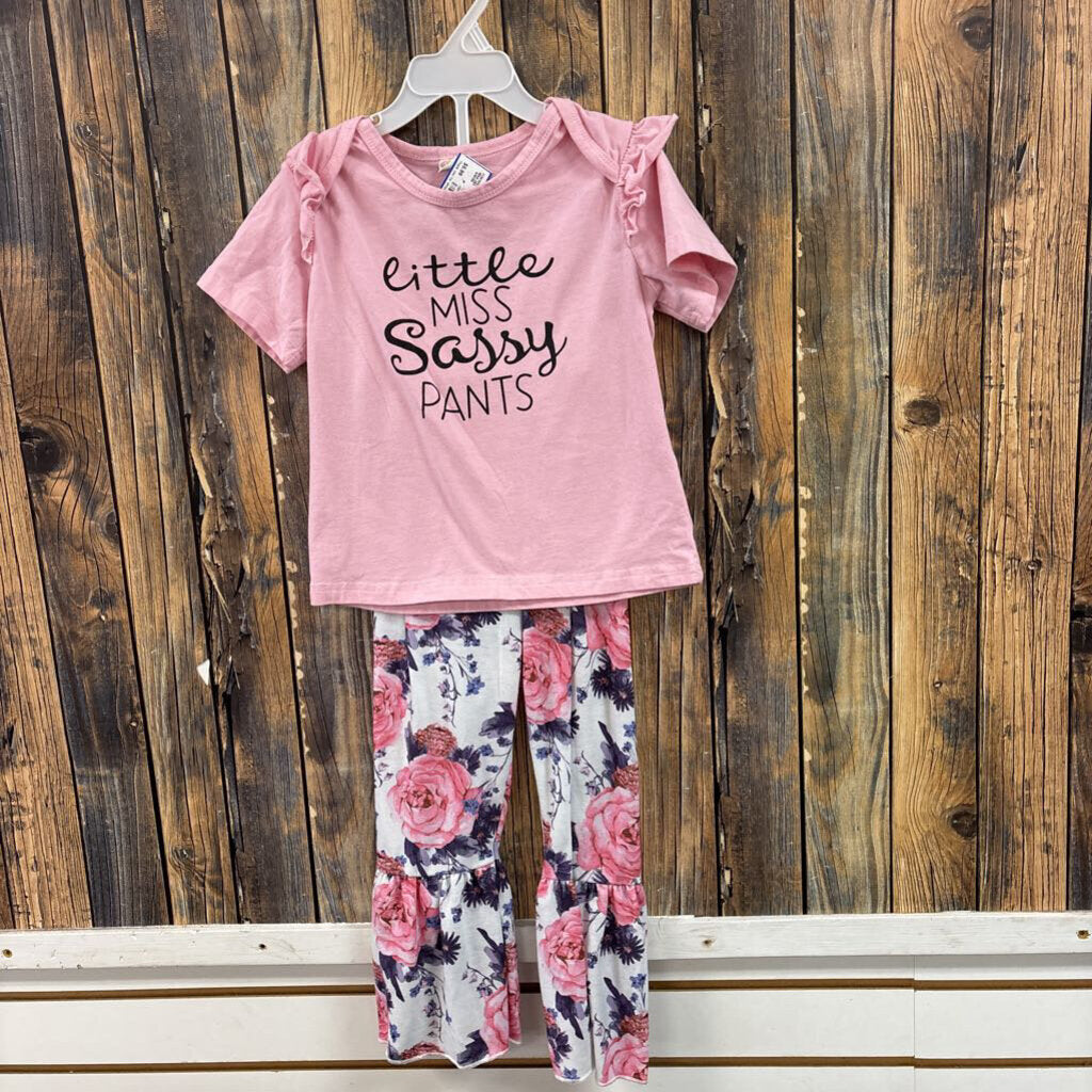 Little Miss Sassy Pants Outfit, Girl's 5