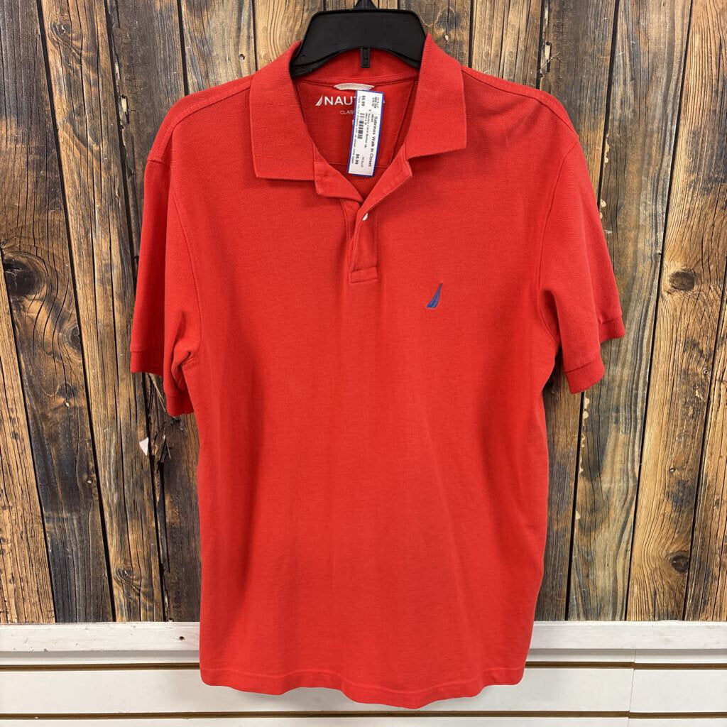 Nautica Coral Button Up, Men's M