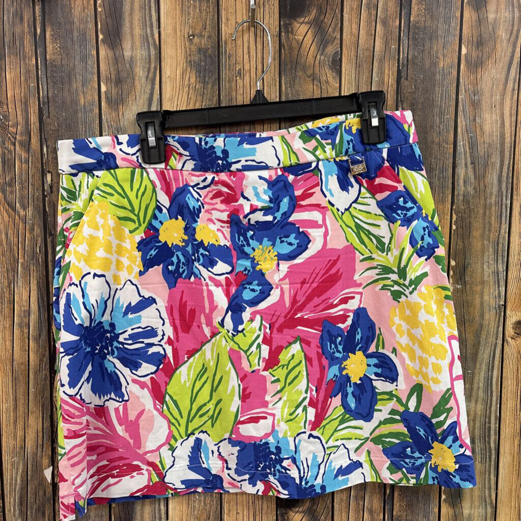 Rafaella Floral Skirt, Women's XL