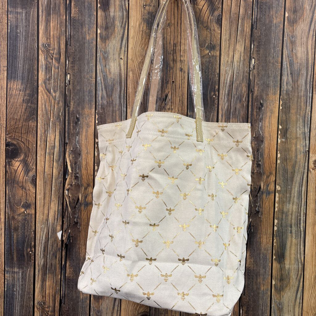 Gold Bee Tote, NWT
