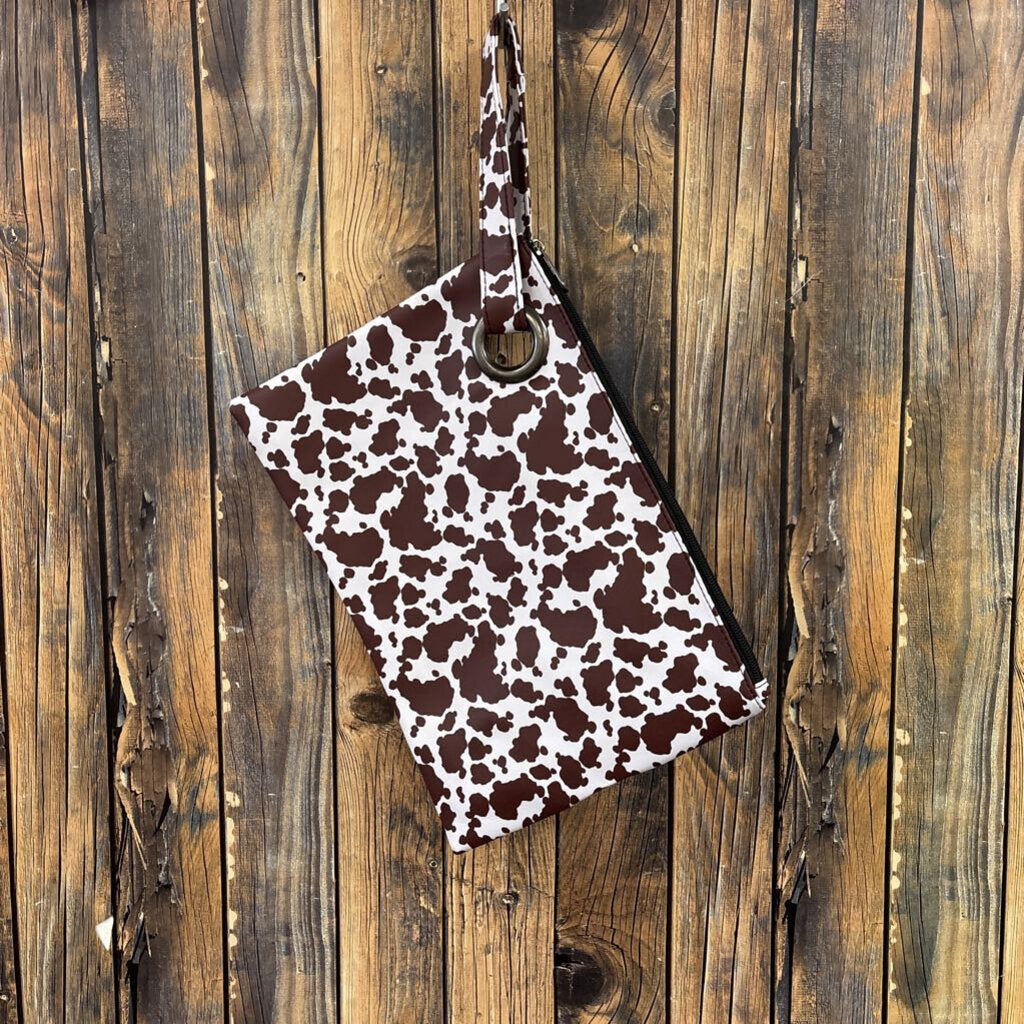 Cow Print Bag, New