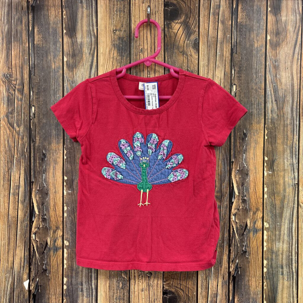 Mini Boden Peacock Top, Girls 5/6