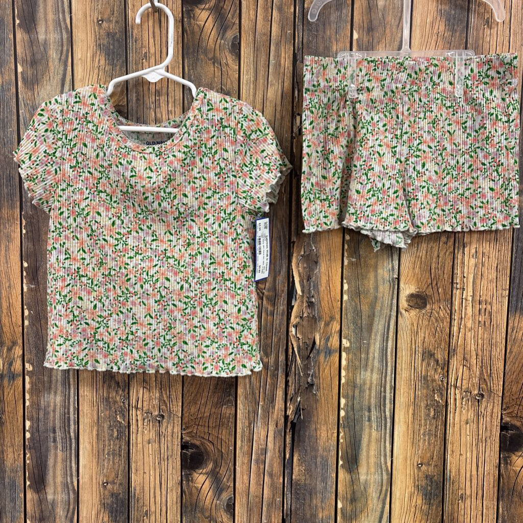 Old Navy 2PC Floral Set, Girls 6X
