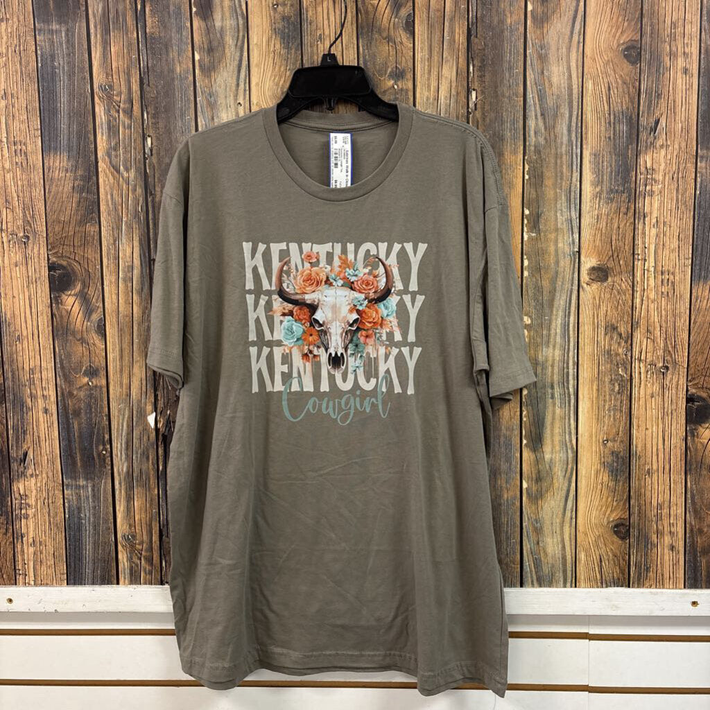 Kentucky Cowgirl Tee, Women's XL